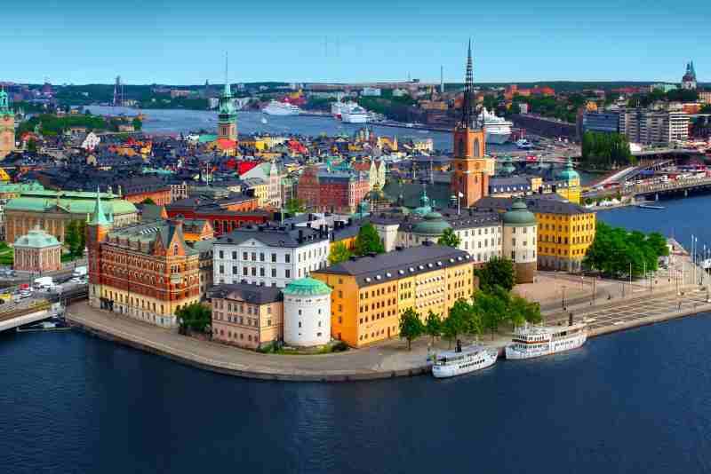 Scenic view of Stockholm