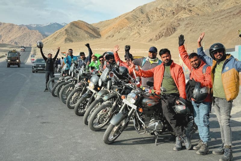 leh ladakh bike trip