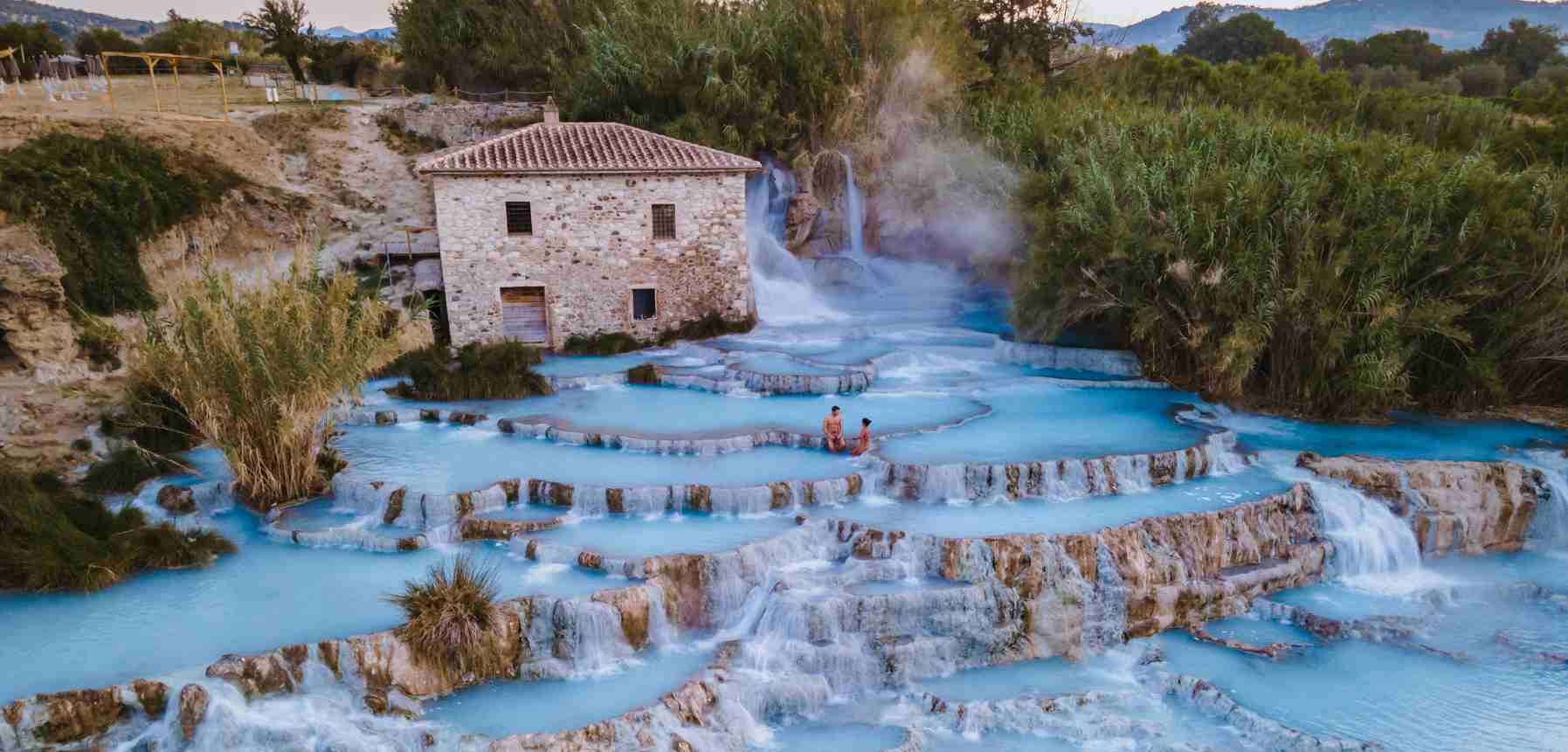 Soak in the Tuscan Hot Springs
