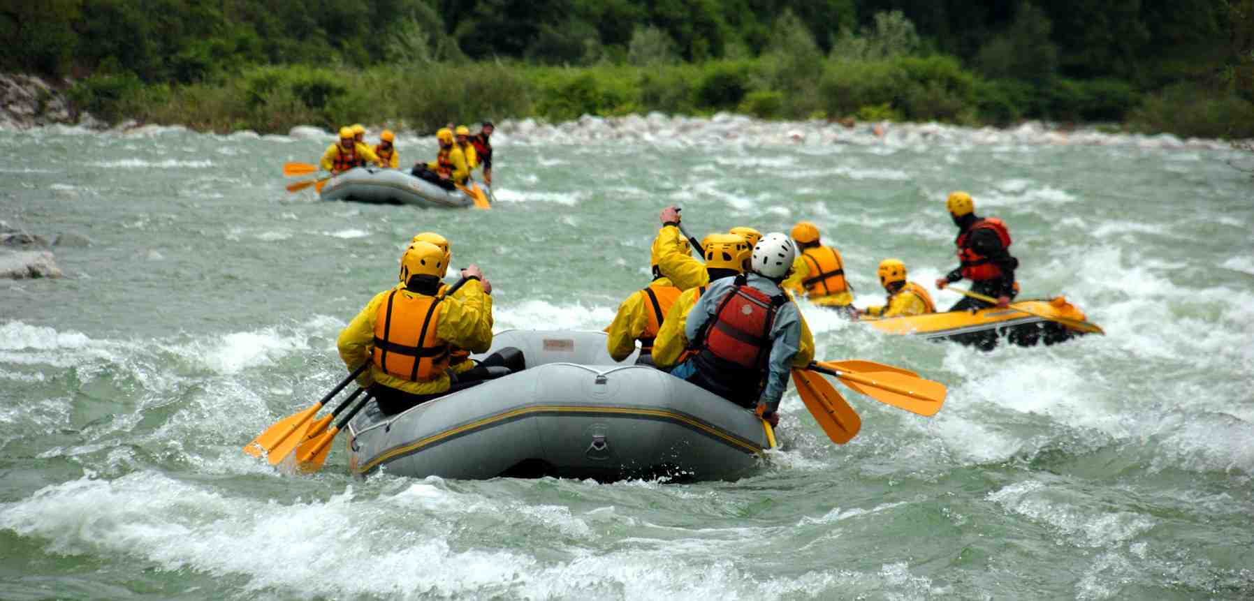 Go for a river rafting adventure